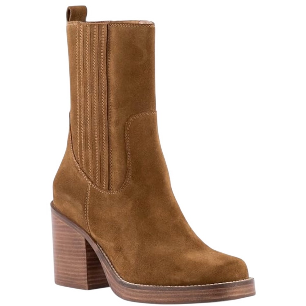 NEW SEYCHELLES wanderlust sweet escape boot in cognac - Picture 2 of 10